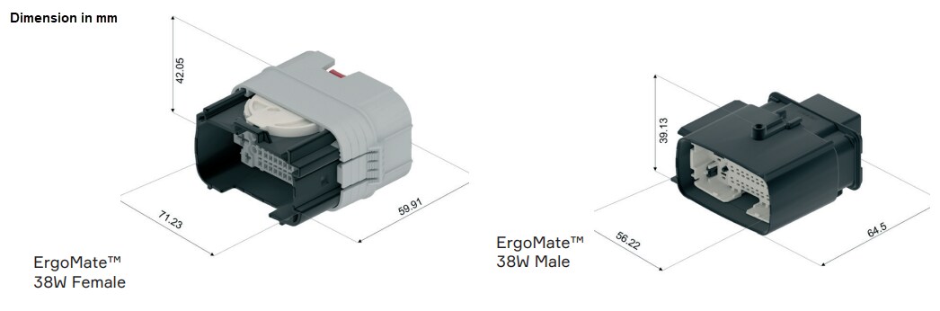 Aptiv ErgoMate™ 38-Way Connectors